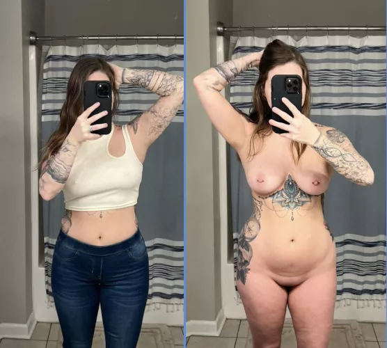 When We Go Out vs When Get Home