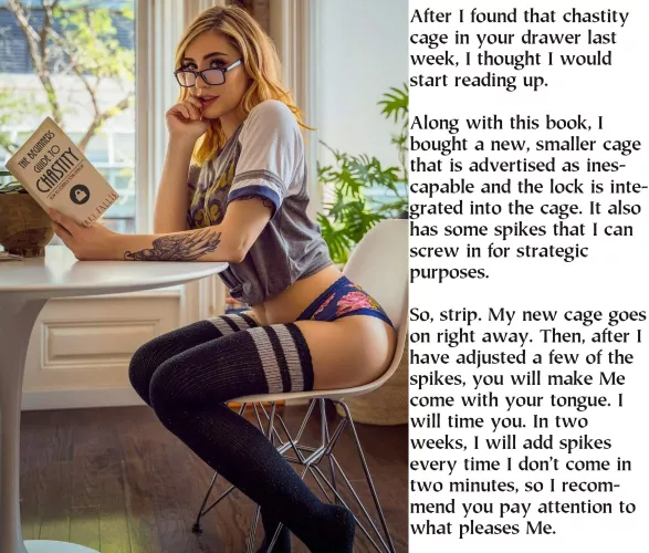 With Her cage, there will be no 