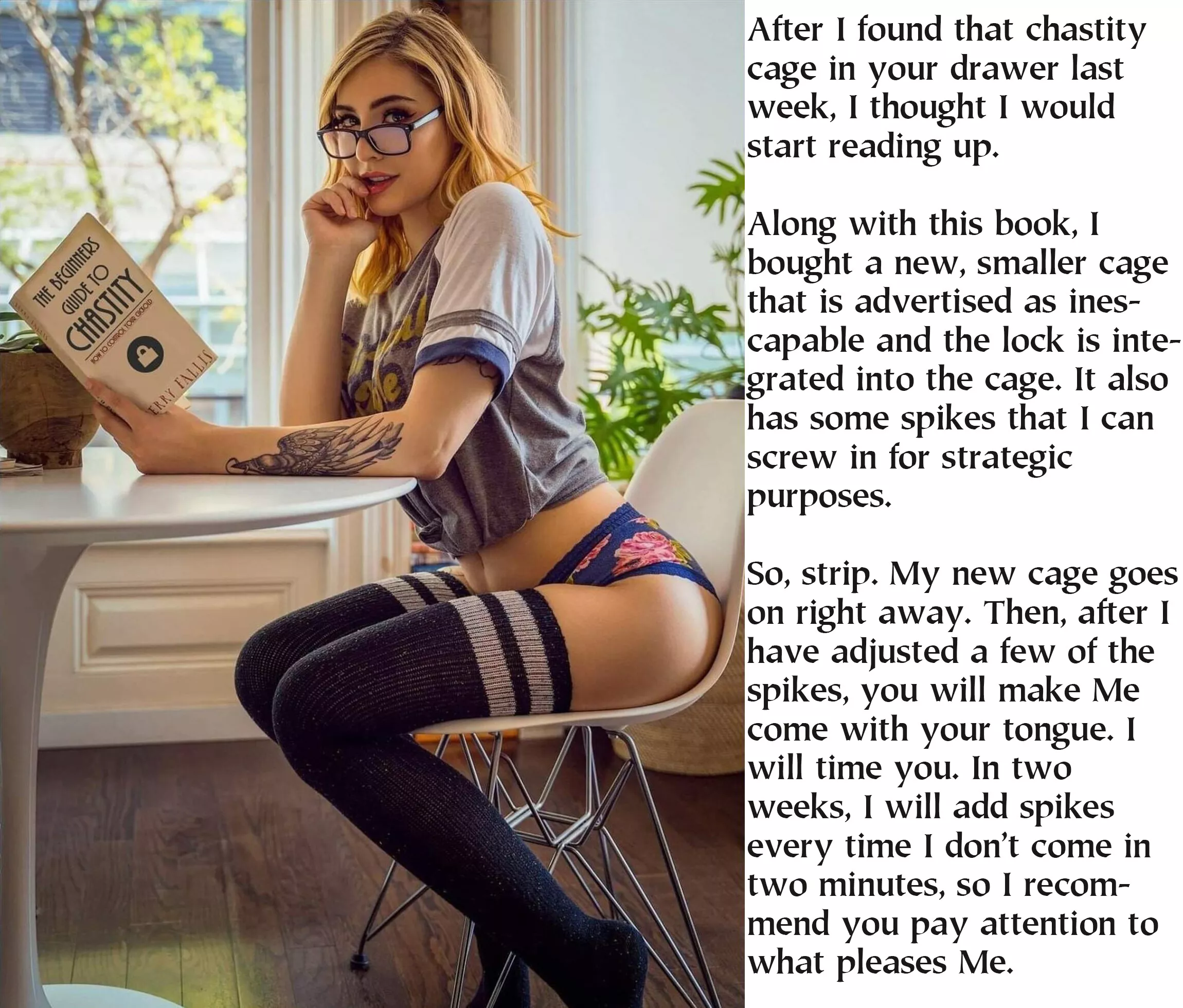 With Her cage, there will be no 