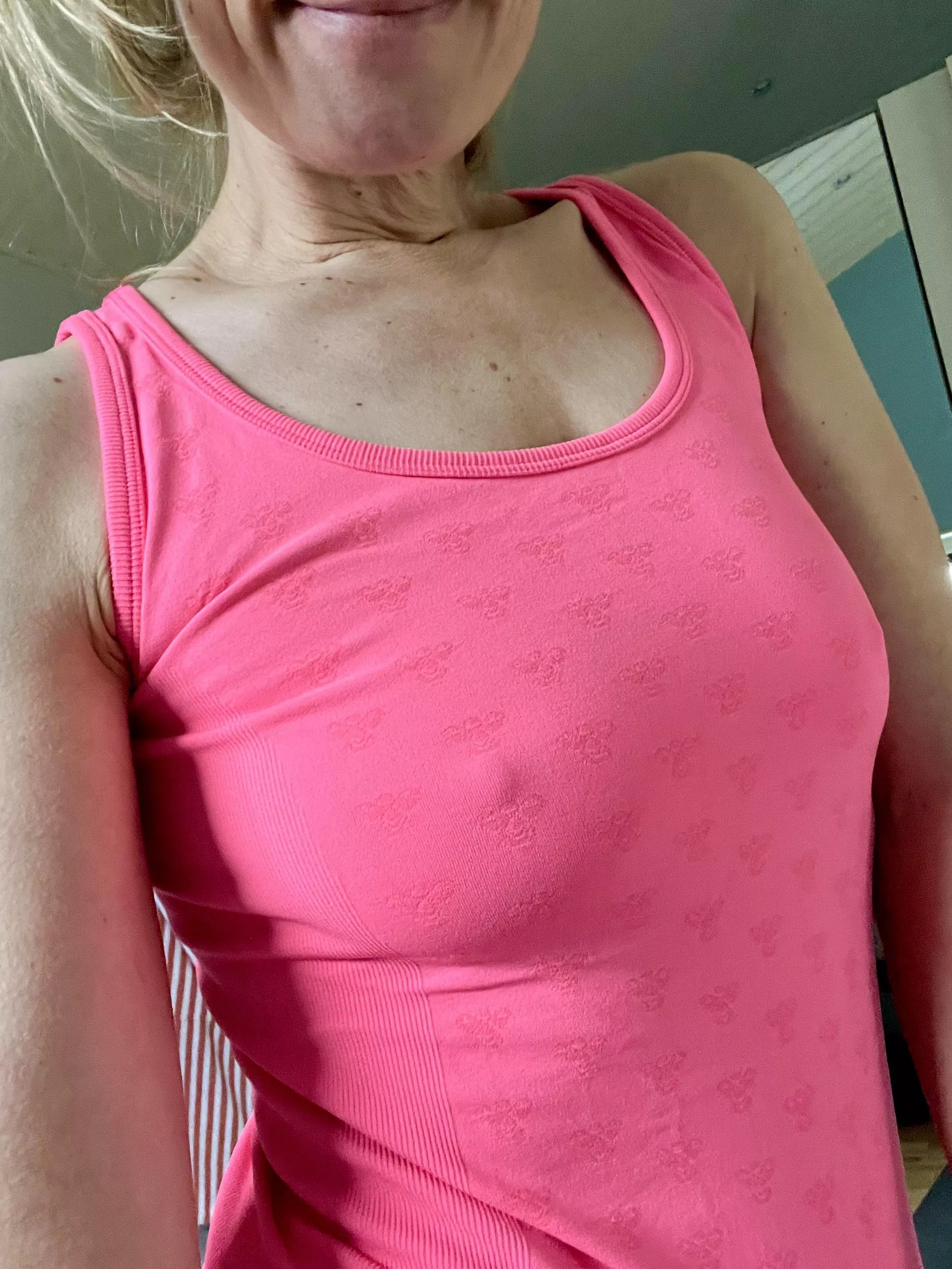 working out from home today