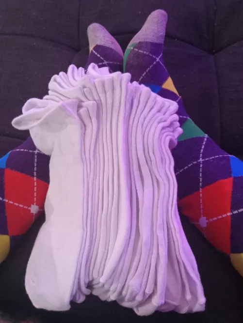 12 crisp new pairs of whites! starting at $15 shipped in the US!