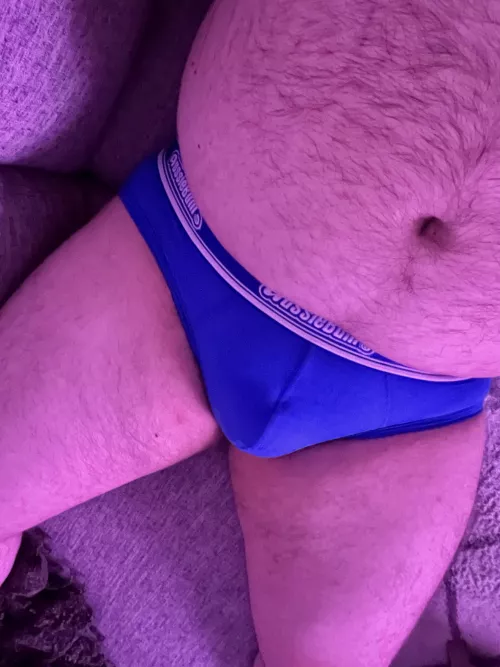 A blue pair because it’s sexy