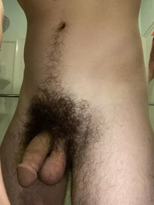 A hairy Monday morning cock… hope y’all like it