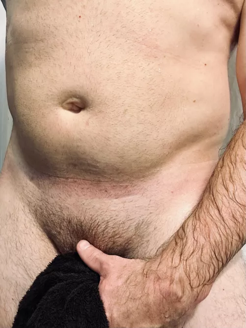 After shower tease…