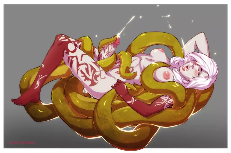 All I want is my own tentacle pile (artist: momdadno)