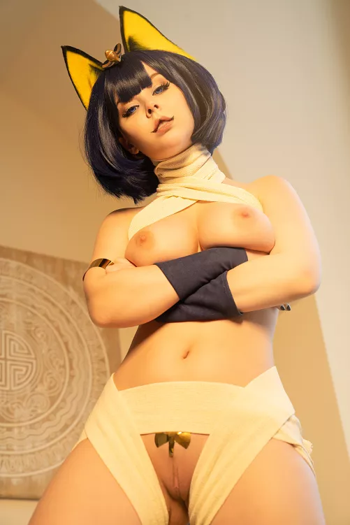 Ankha (Animal Crossing) by Disharmonica