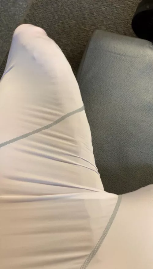 At the gym. Think anyone will notice?