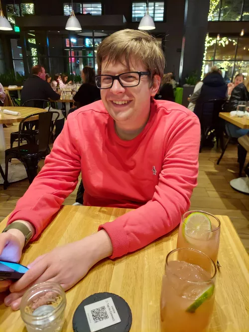 Bf took me out to celebrate finally beating Witcher 3!