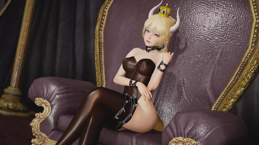 Bowssette is beautiful (Kazuki-chan) [Super Mario Bros]