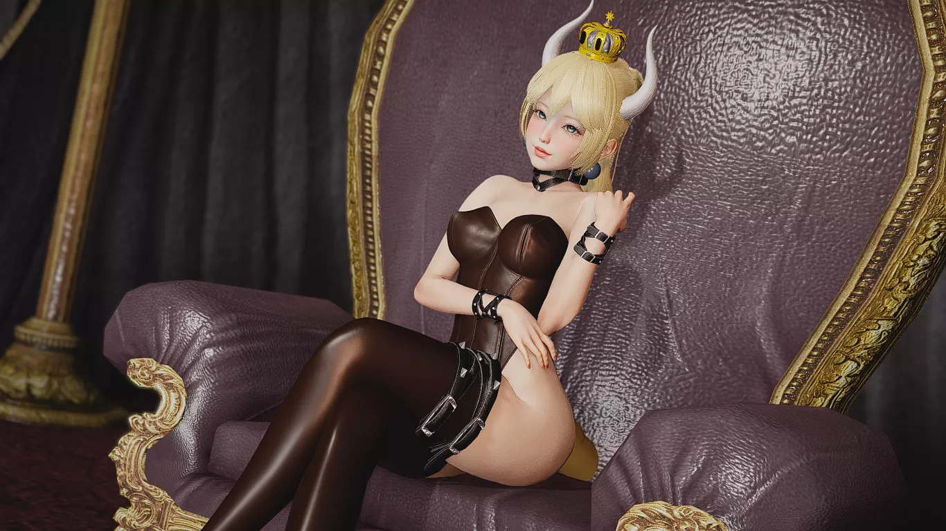 Bowssette is beautiful (Kazuki-chan) [Super Mario Bros]