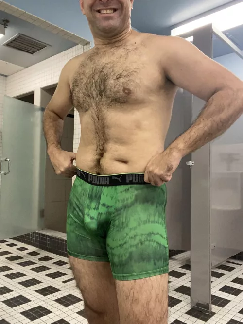 Bright green to chase away the blues