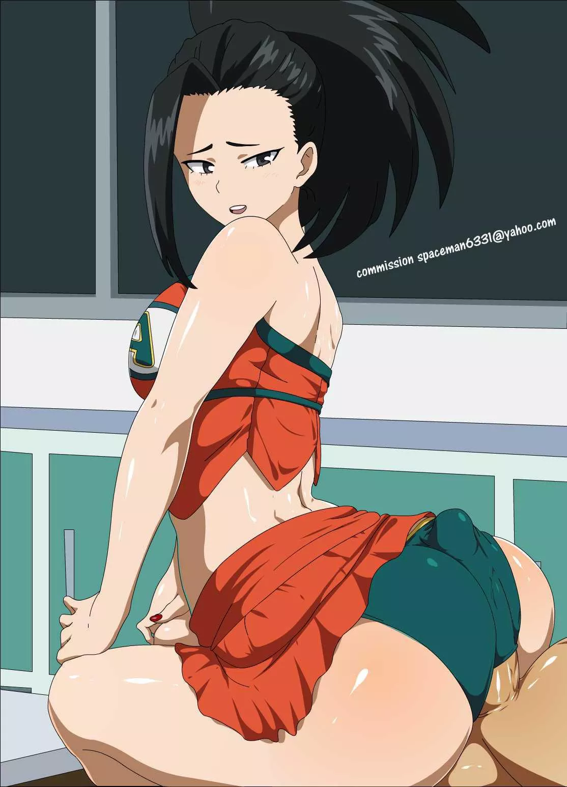 Cheerleader Momo Yaoyorozu