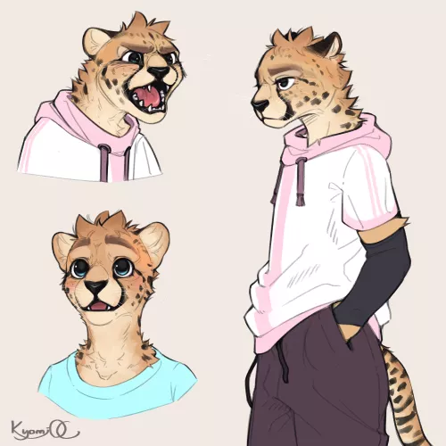 Cheetah bf (@KyomiQC Twitter)