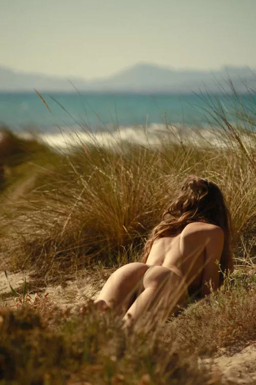 Chilling in the sand dunes