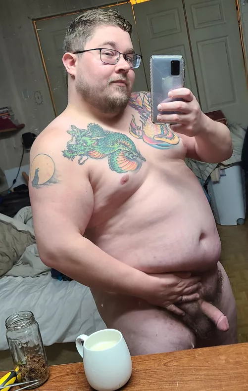 Chubby with a chubby