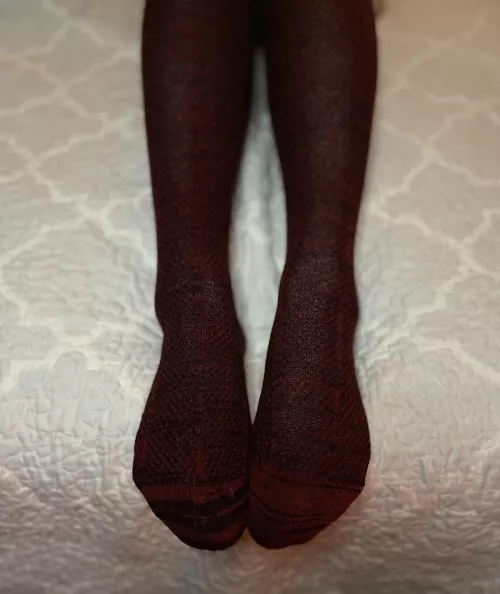Do you like my new socks? 😉 [female]