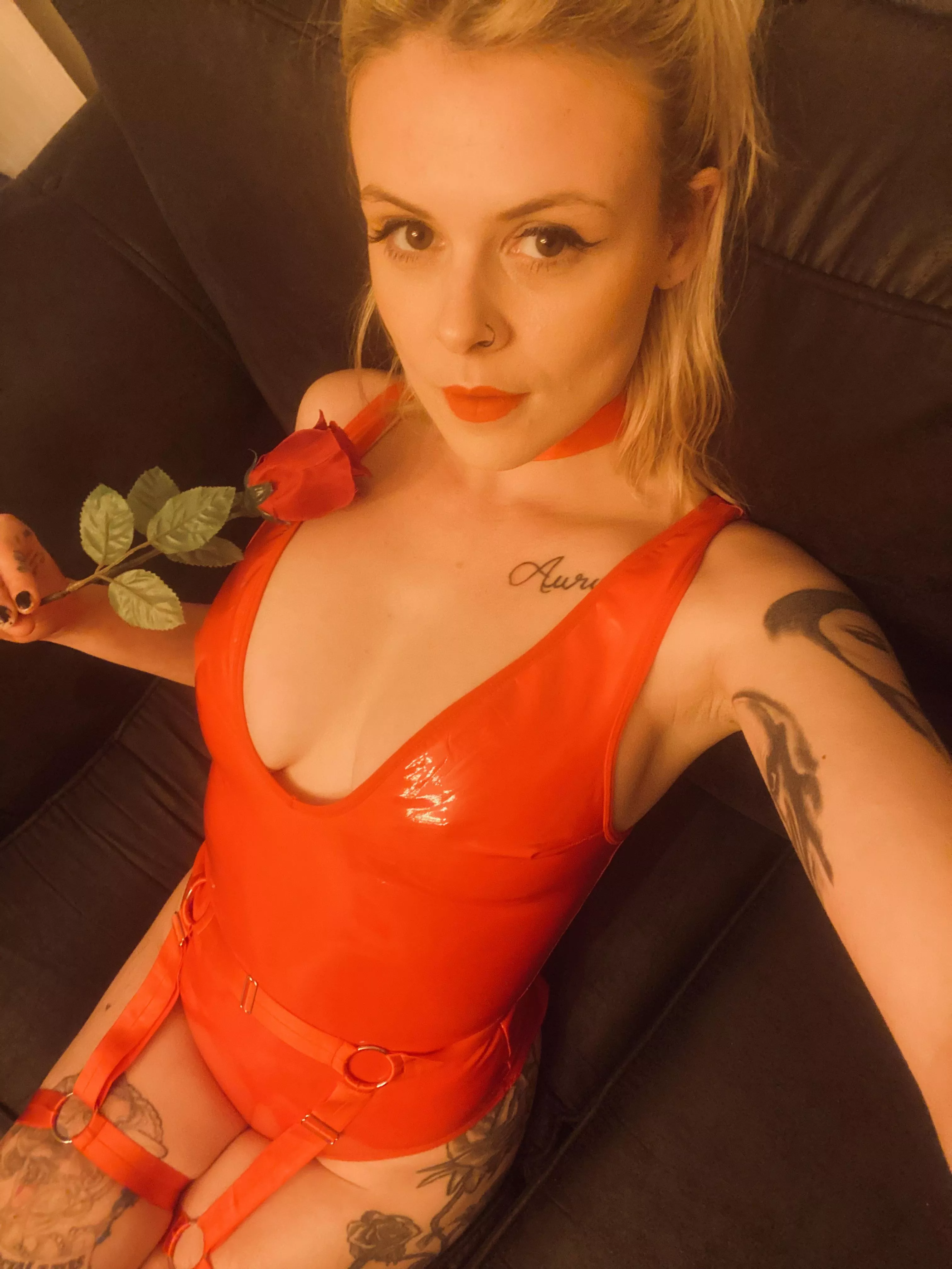 Dressed as the devils dick