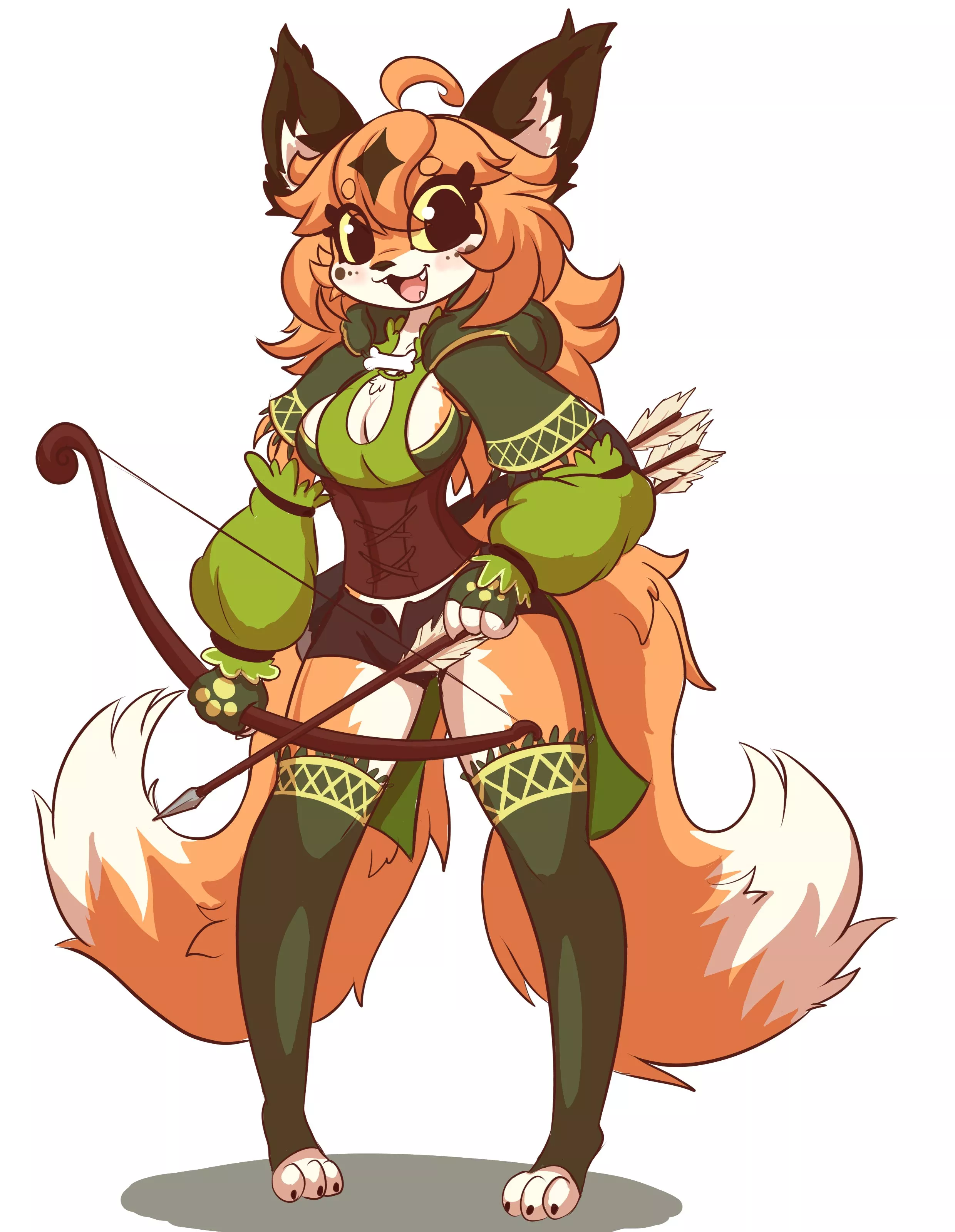 Fox Archer (Art by:JasminManticore)