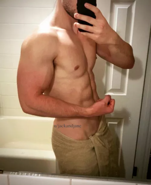 Fresh out of the shower