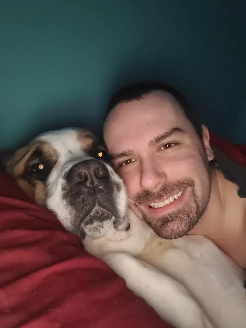 Good night from Greysie and I ♥️