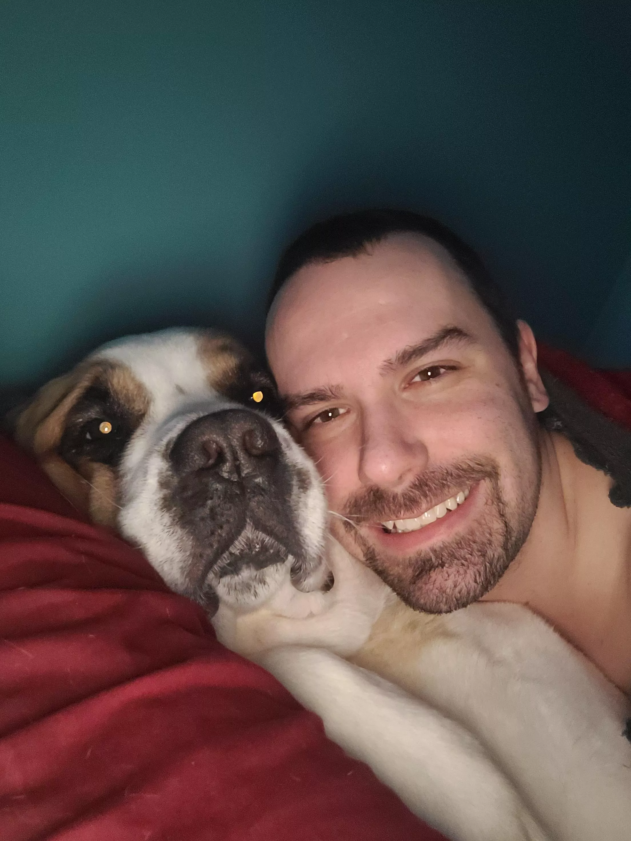 Good night from Greysie and I ♥️