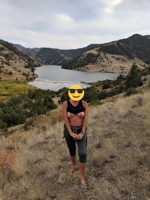 Great mountain views.