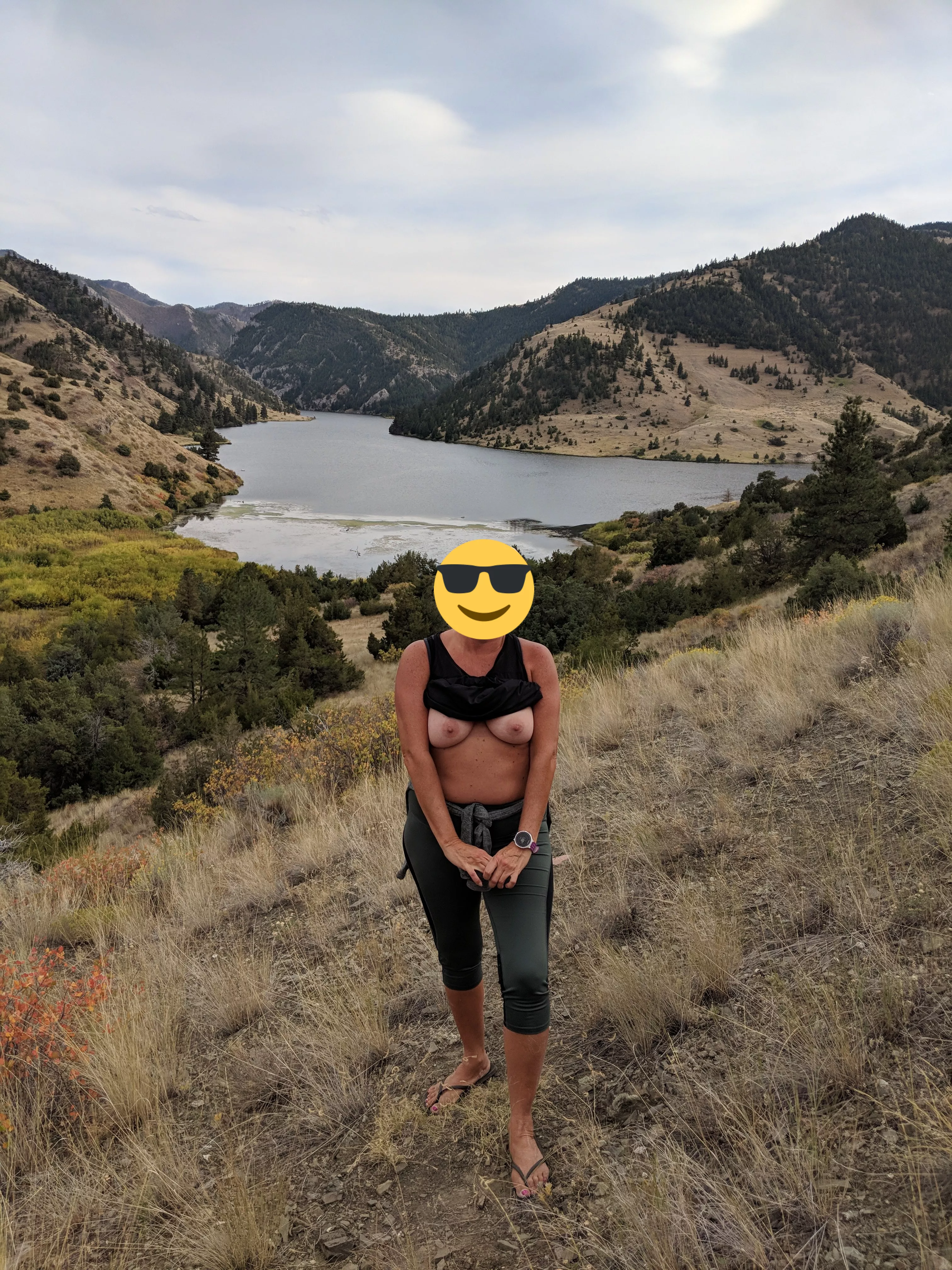 Great mountain views.