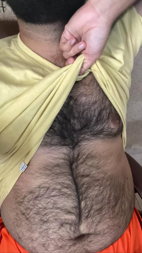 Hairy belly ✌🏽