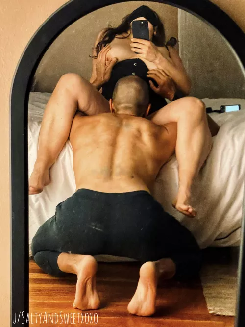 He eats… I mean treats me so well