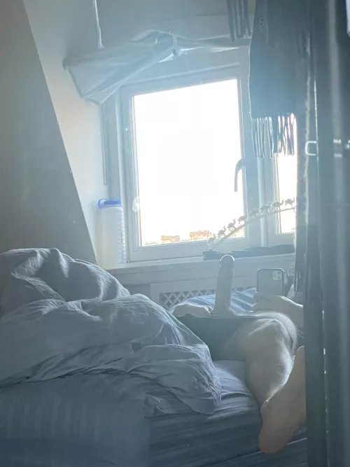 hop into bed with me?