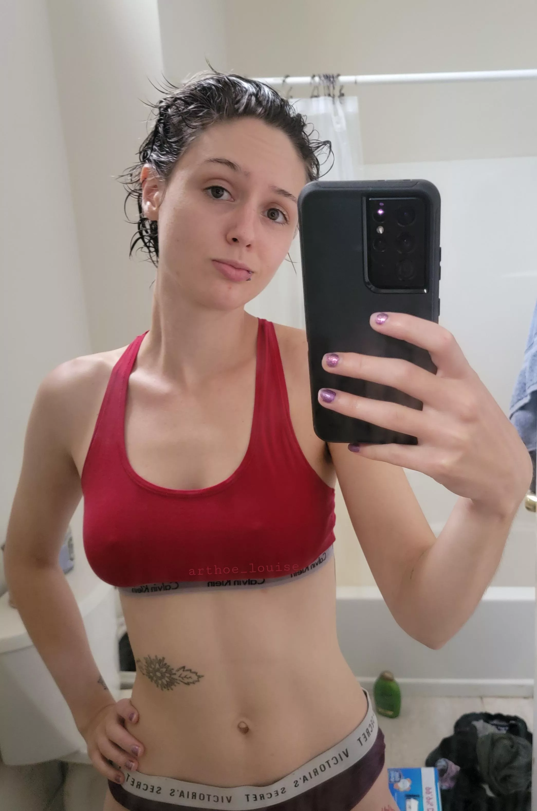 I got stuck in the rain