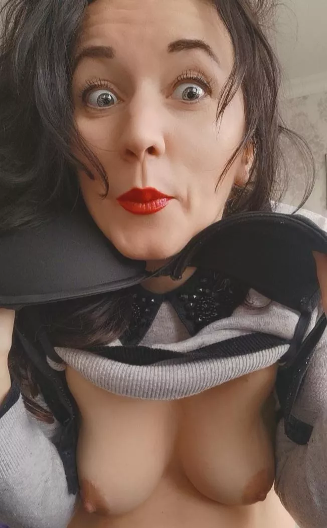 I just Can't Keep bra on 😈[f]