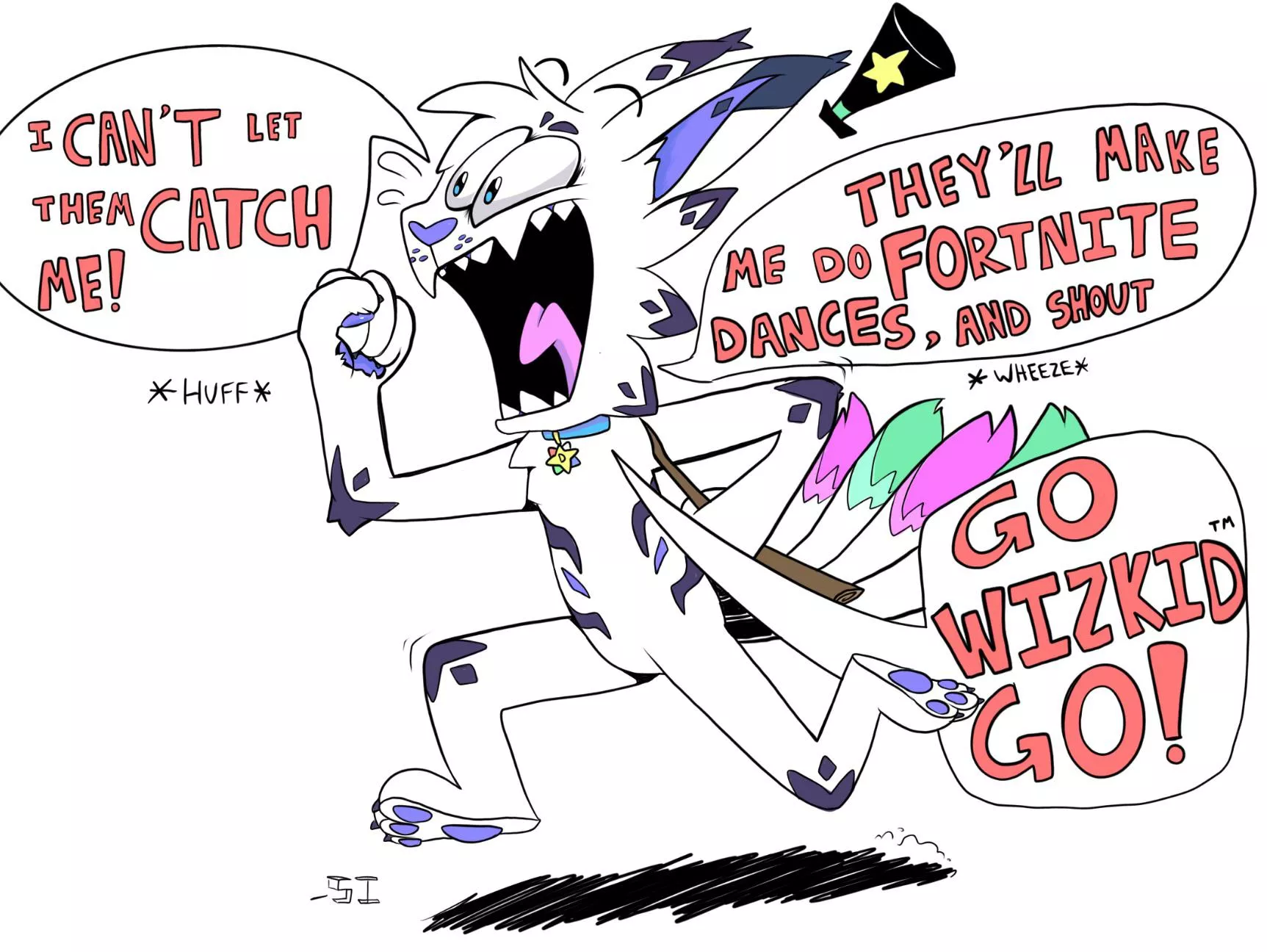 I made this fursona almost 9 years ago now in 6th grade, and looking back this was pretty much the middle school experience 🤣