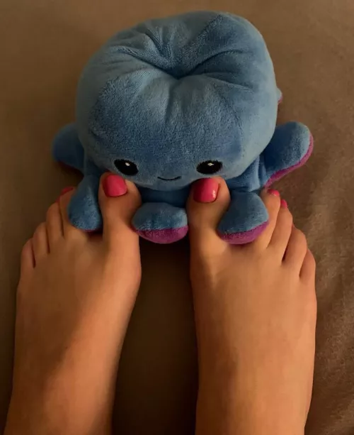 I was thinking about you while playing with his face…