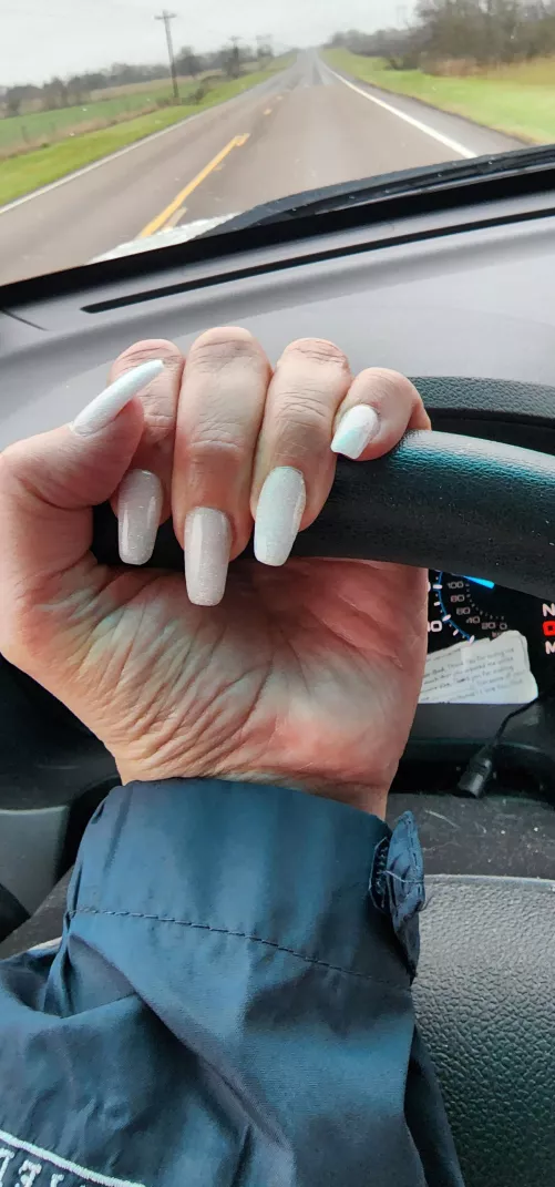 I wonder how his cock will look with my nails. Do these hands make your dick look fat?