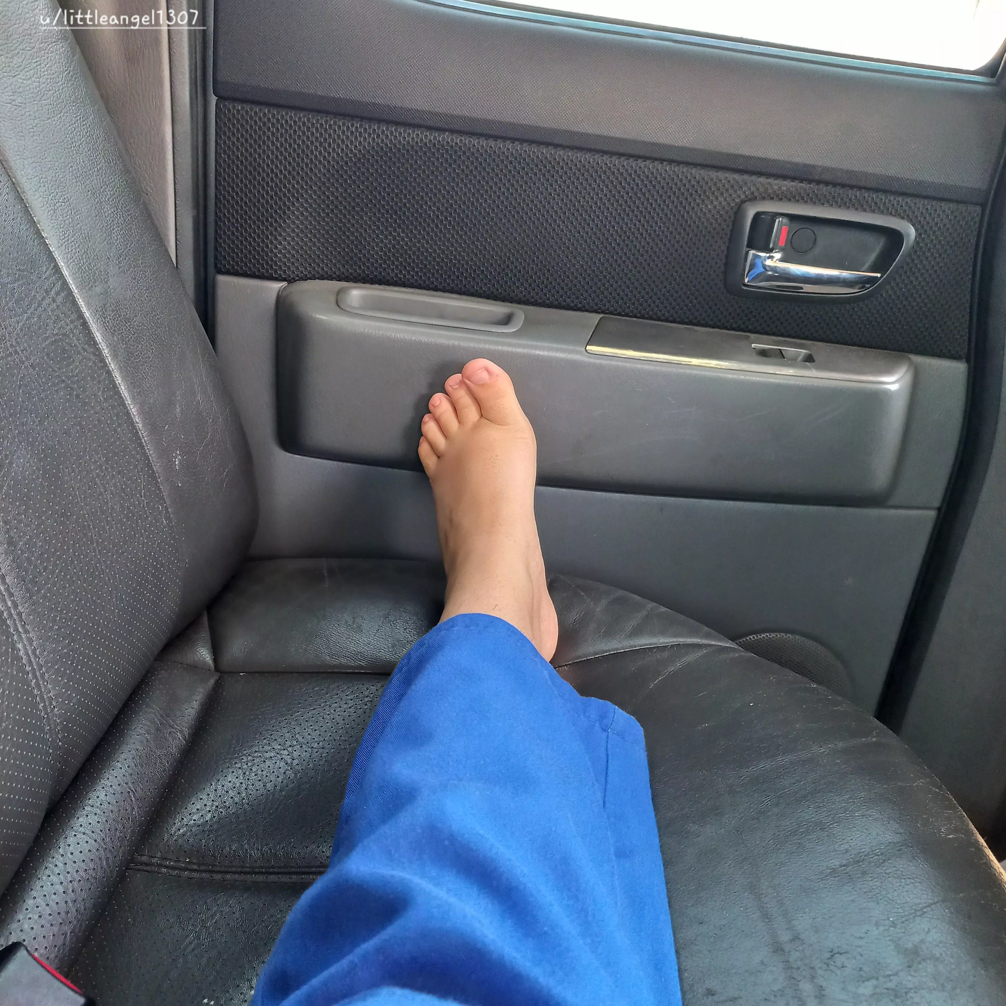 If I ask you to stop the car and rub my feet... would you do it?