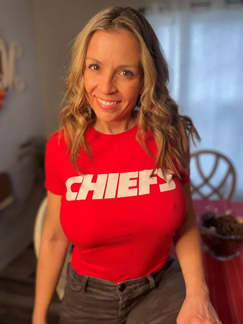 I'm ready to play touch football!