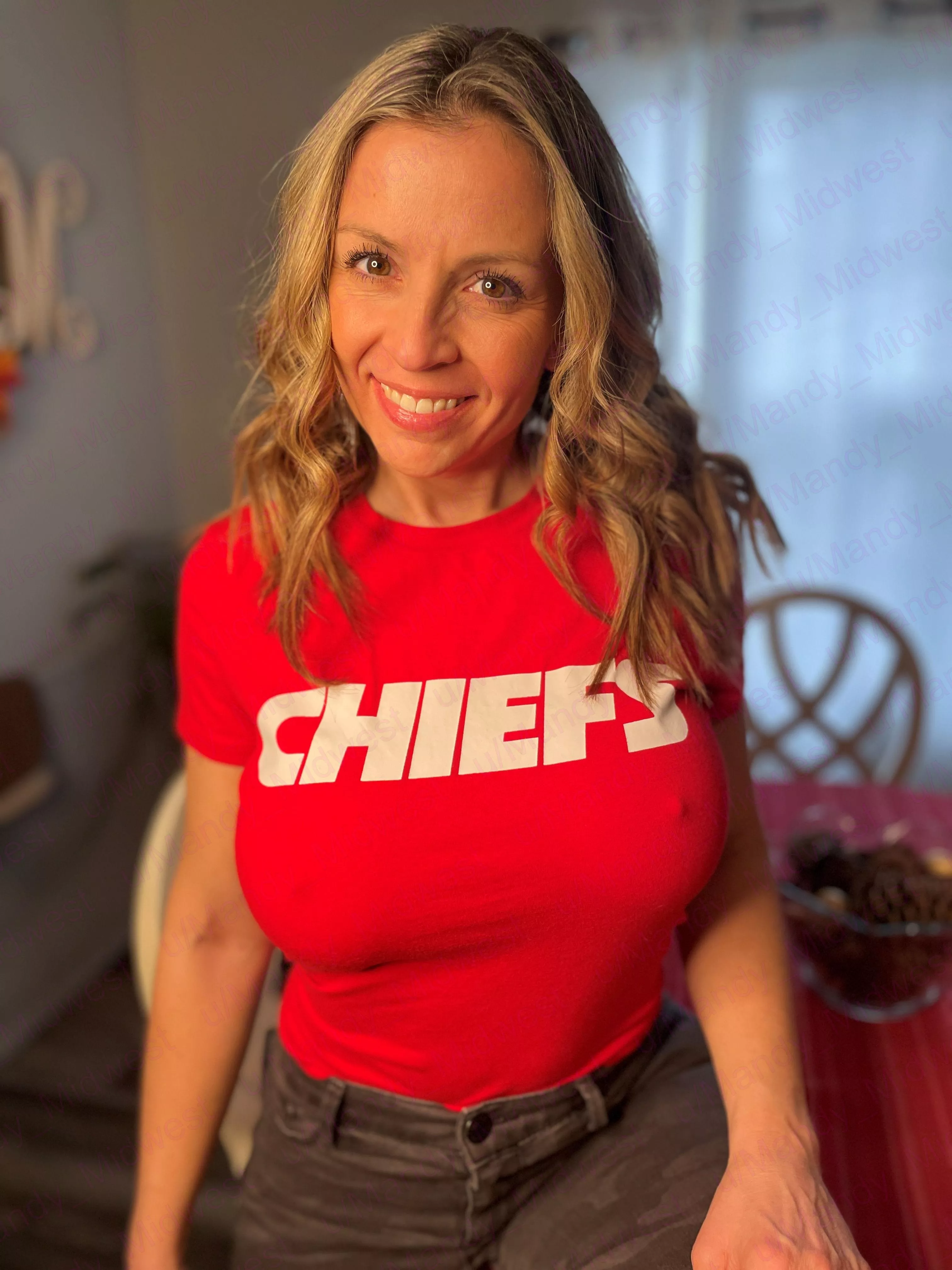 I'm ready to play touch football!