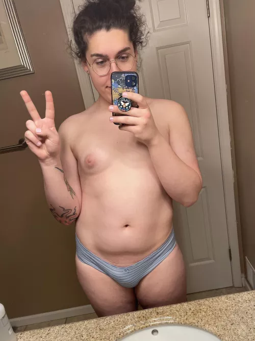 I’m wearing my favorite undies today and wanted to show them off ~