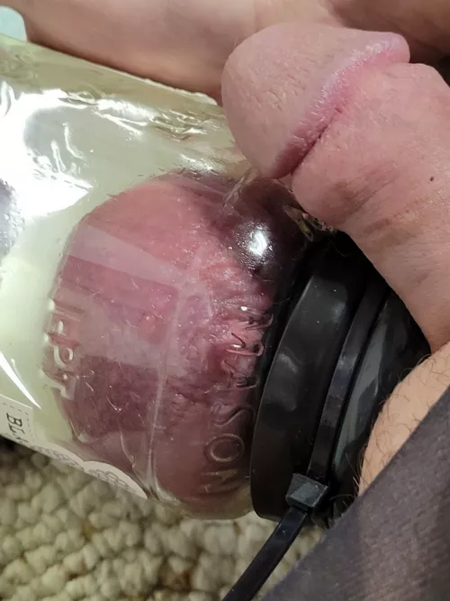 In a mason jar for 90 min!