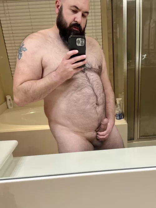 It’s been a long gloomy day, time for a hot shower to wash it all away…