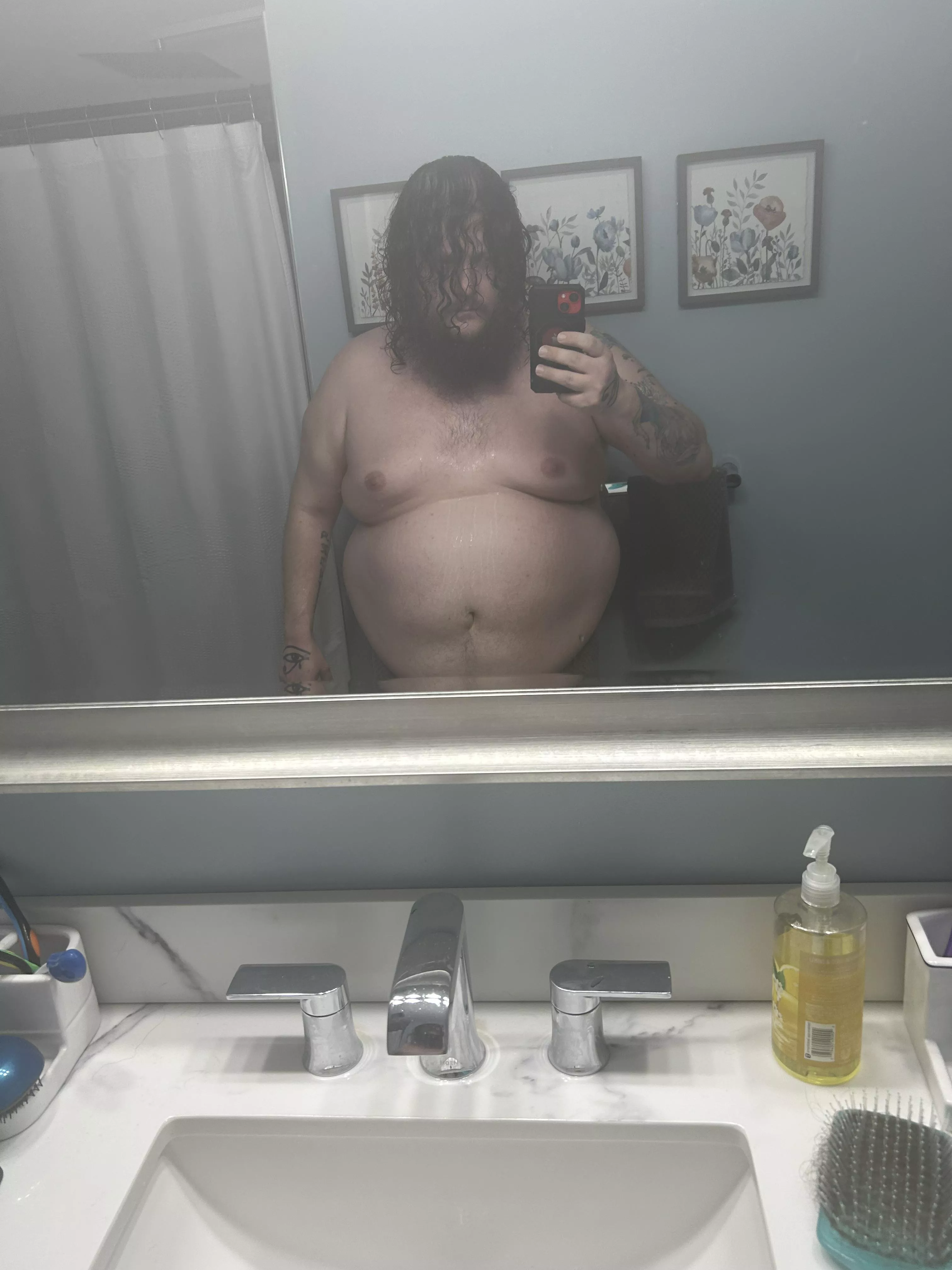 Just got done getting cleaned, now I wanna get dirty, ladies if you’re tired and need a seat my face is always available.