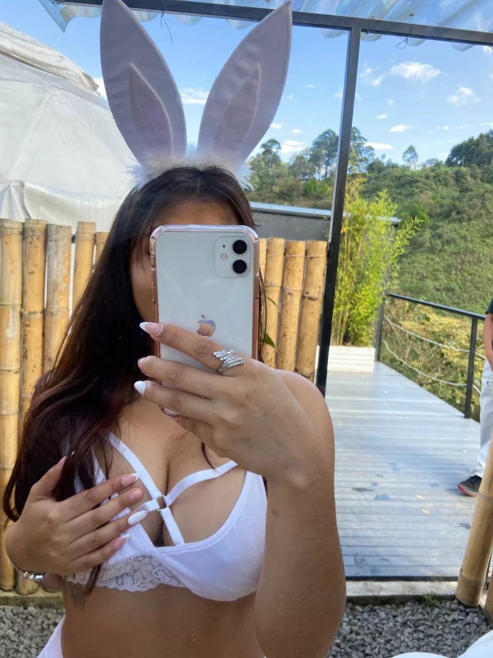 Just some bunny cleavage to make you feel better!