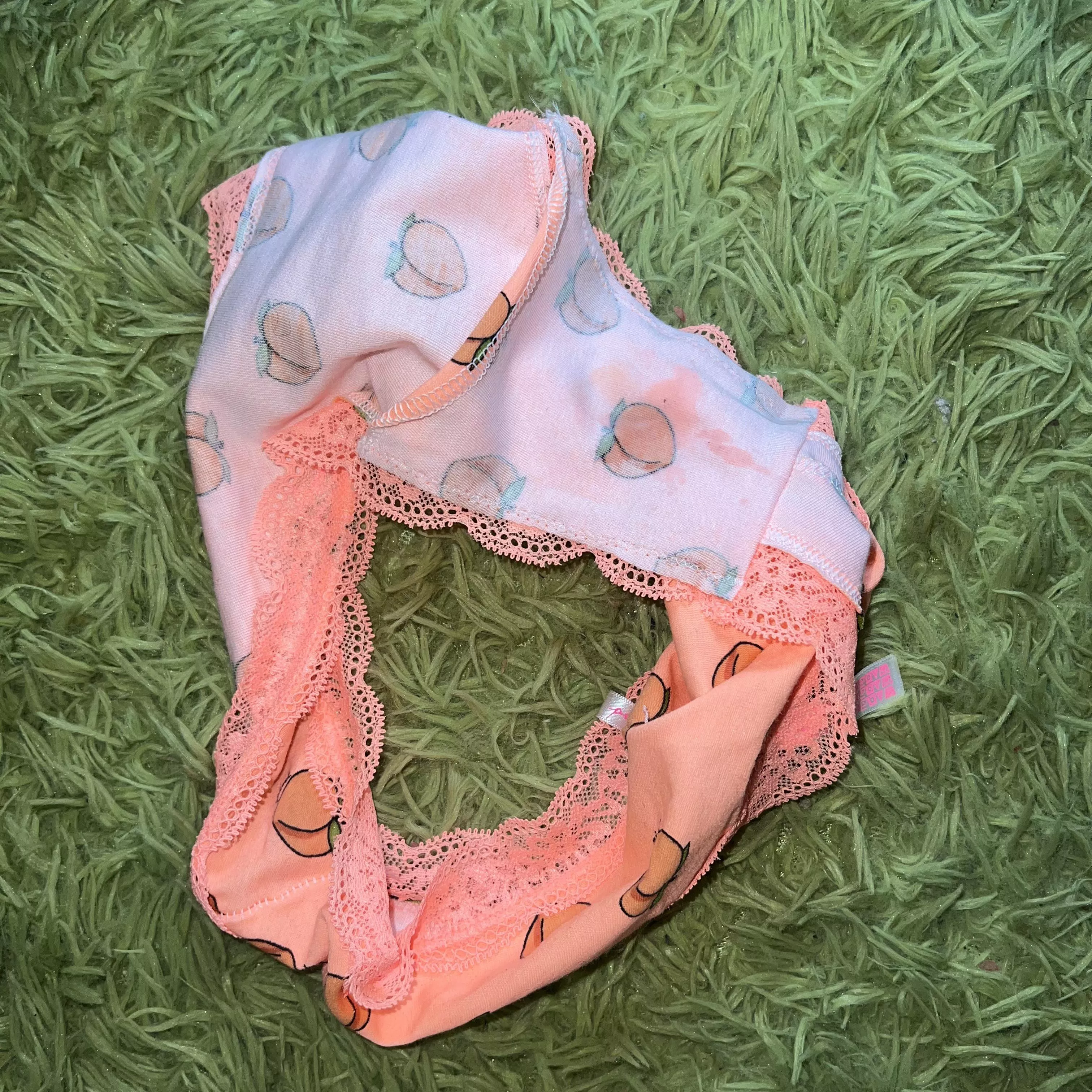 Left these wet panties out for you