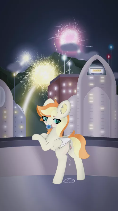 let's start the new year with a bang~ (art by me. also I'm a bit late to the new year's drawing lmfao)