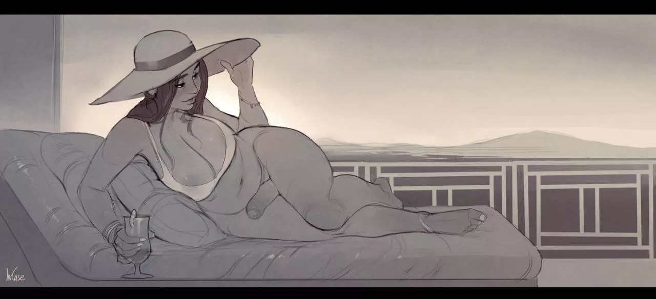 Lounging and Catching Beams ~