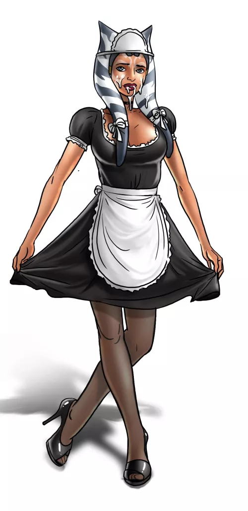 Maid Ahsoka (Art By Erenisch)