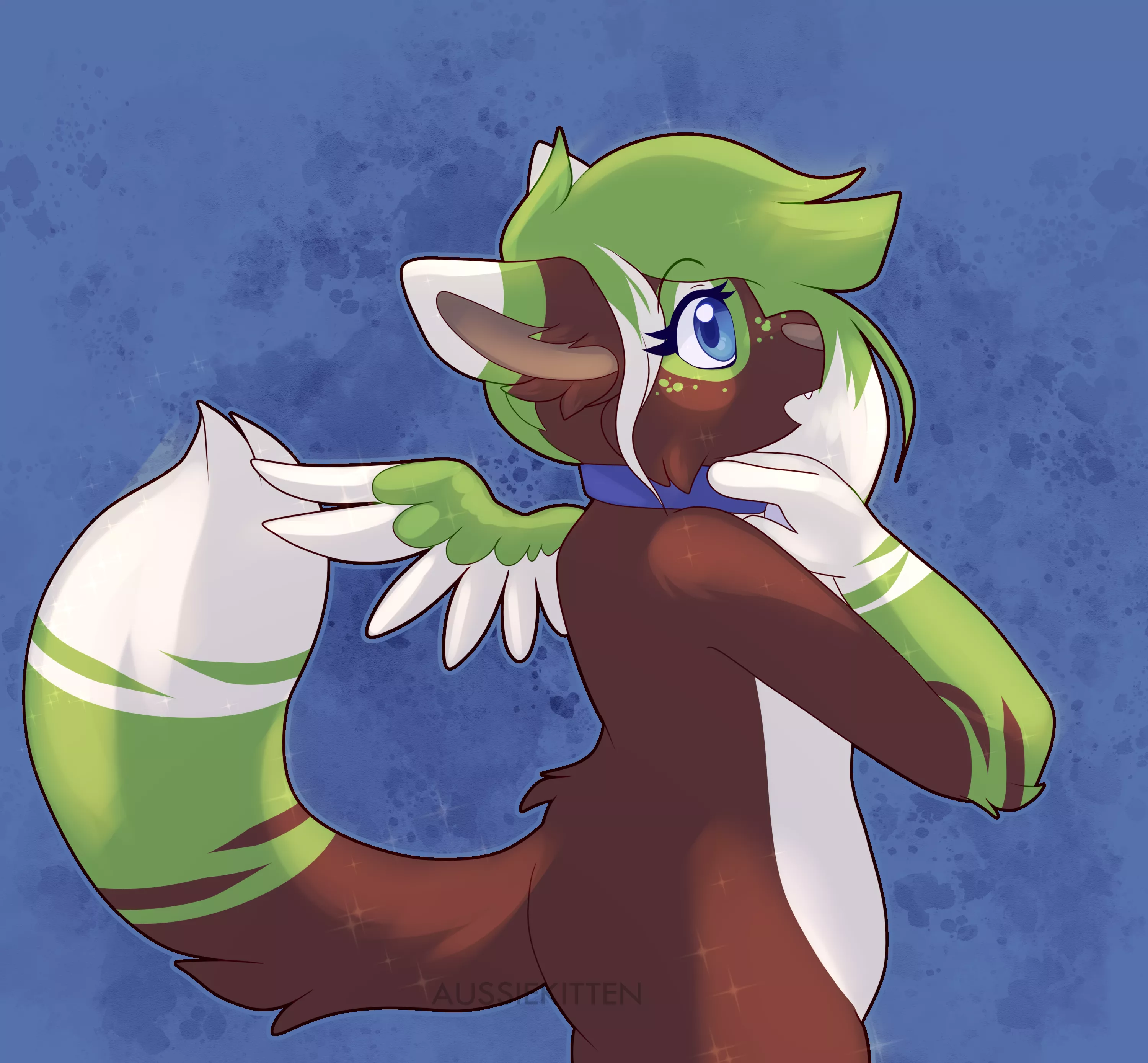 Make a wish 🌠| [Art by myself @aussie_kitten]