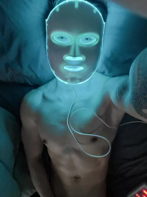 Mask, tattoo and piercings?