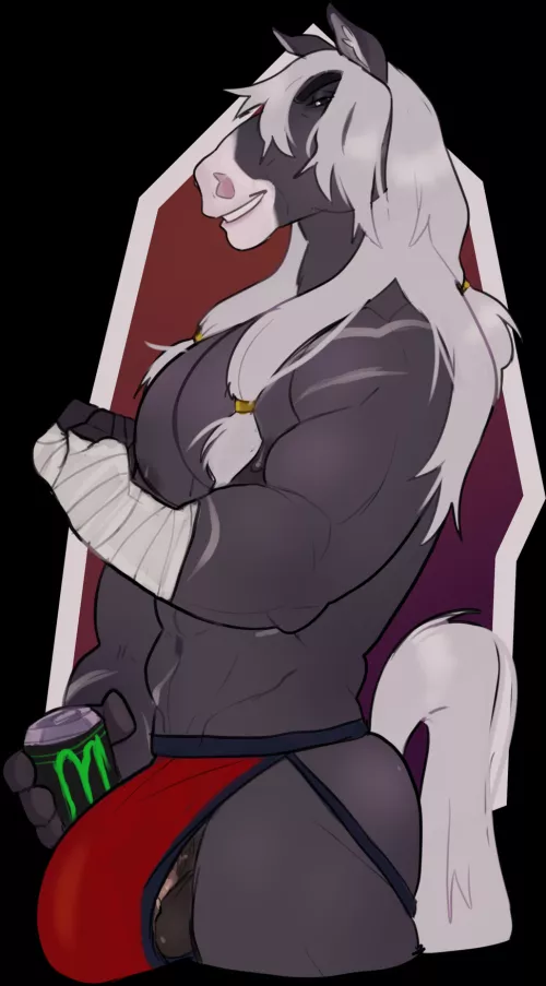 Monster Can Measure Up (art by Likanen on FA)